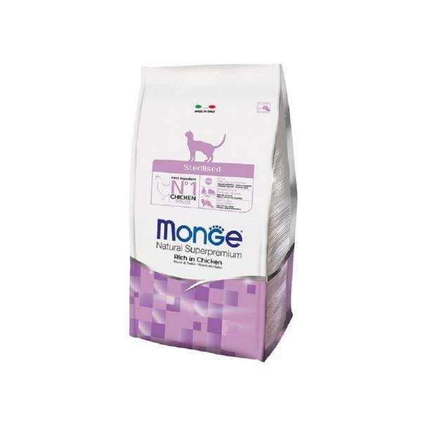 Monge Natural Superpremium Sterilised Pollo 400gr Monge Natural Superpremium Sterilised Pollo 400gr